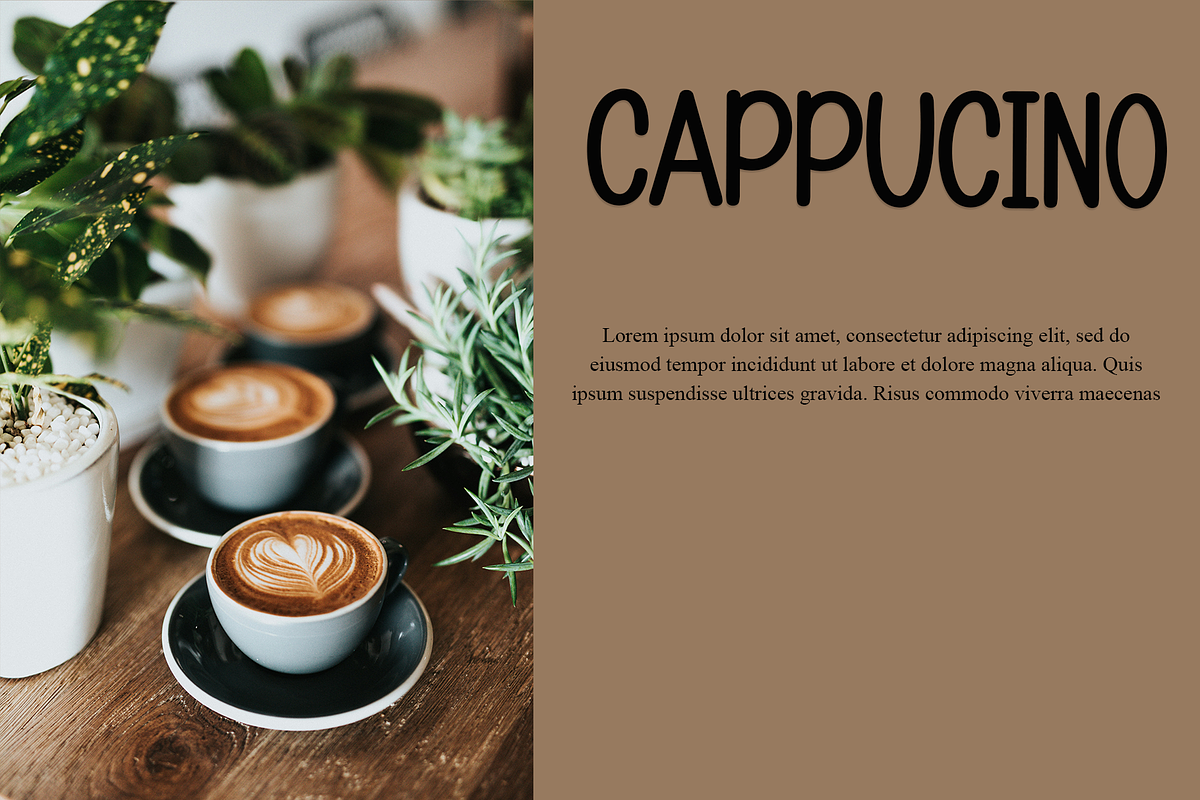 Coffee, a Sans Serif Font by FreshTypeINK (Photo 4 of 8)