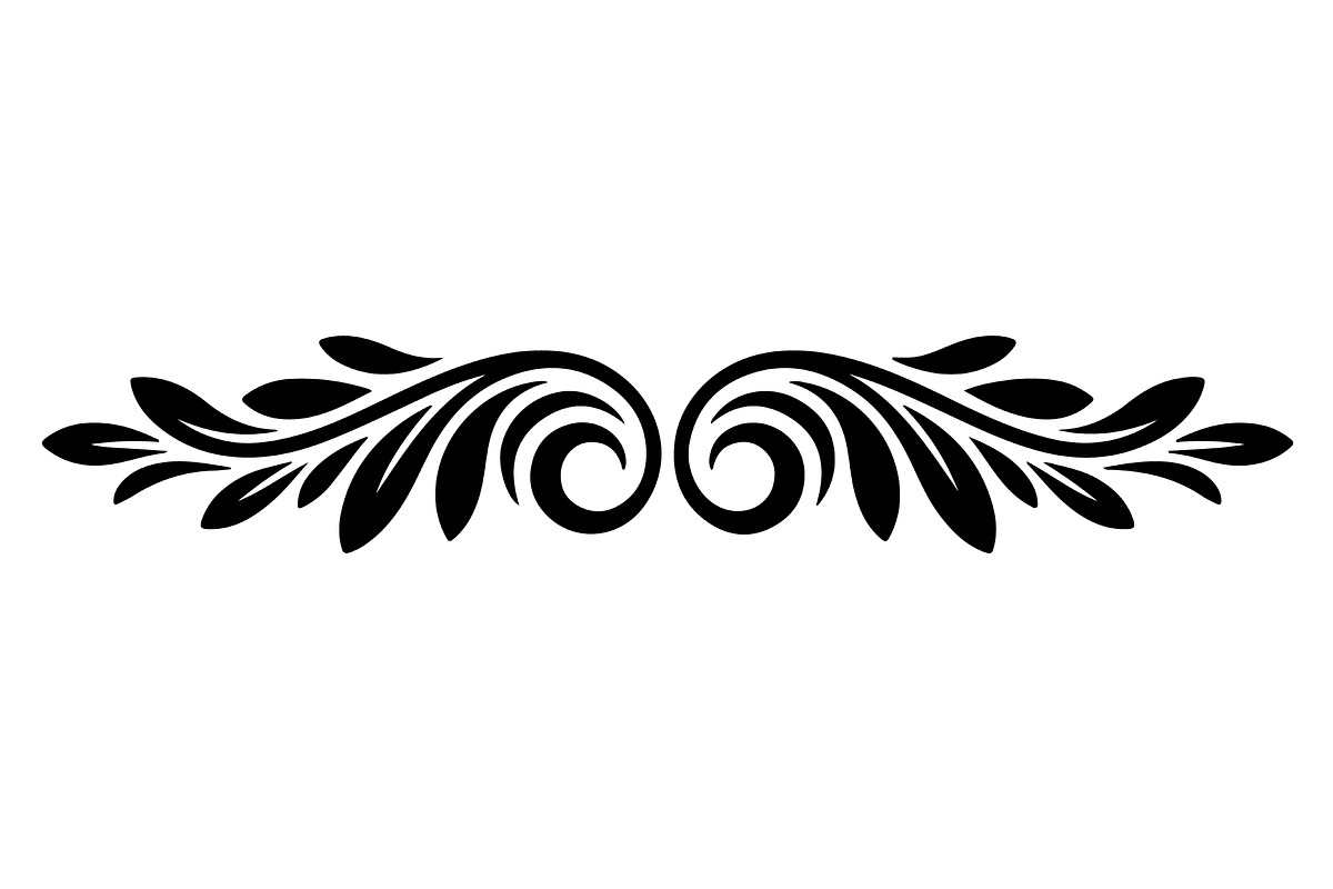 Ornamental Floral Silhouette, a Decorative Illustration by himelgfx (Photo 17 of 18)