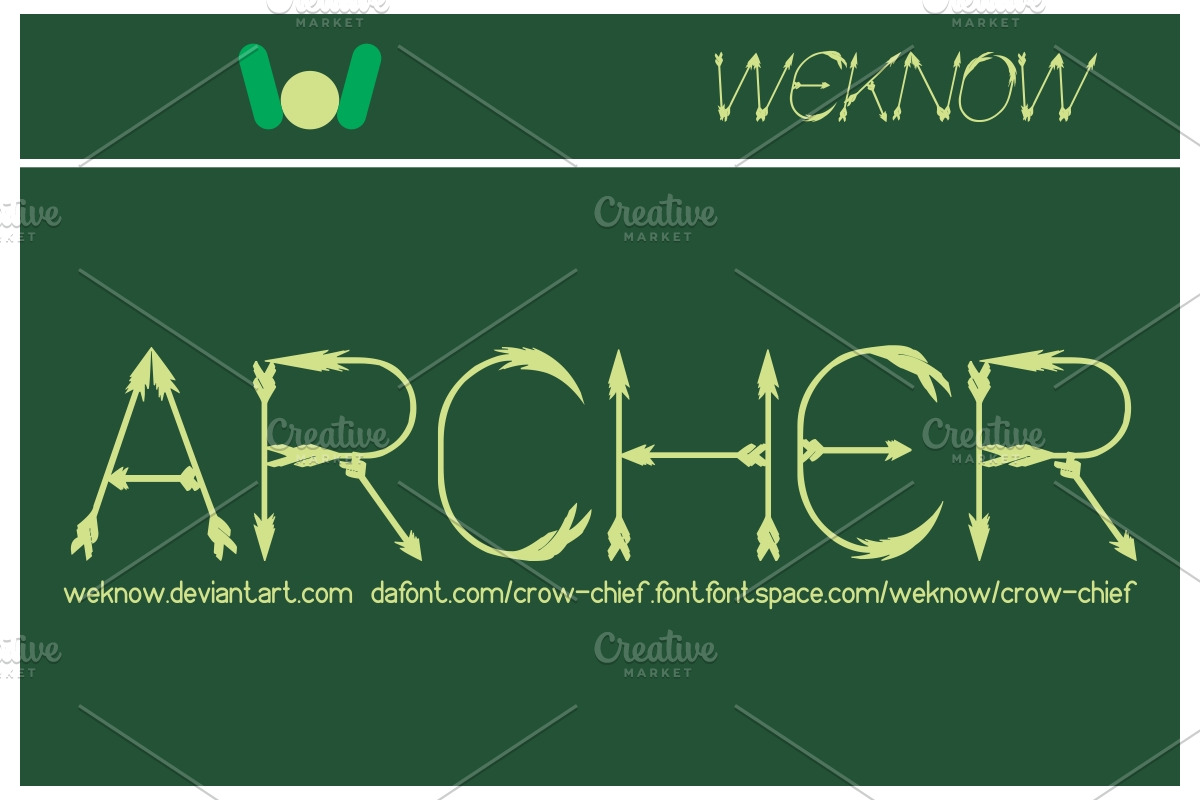 archer font