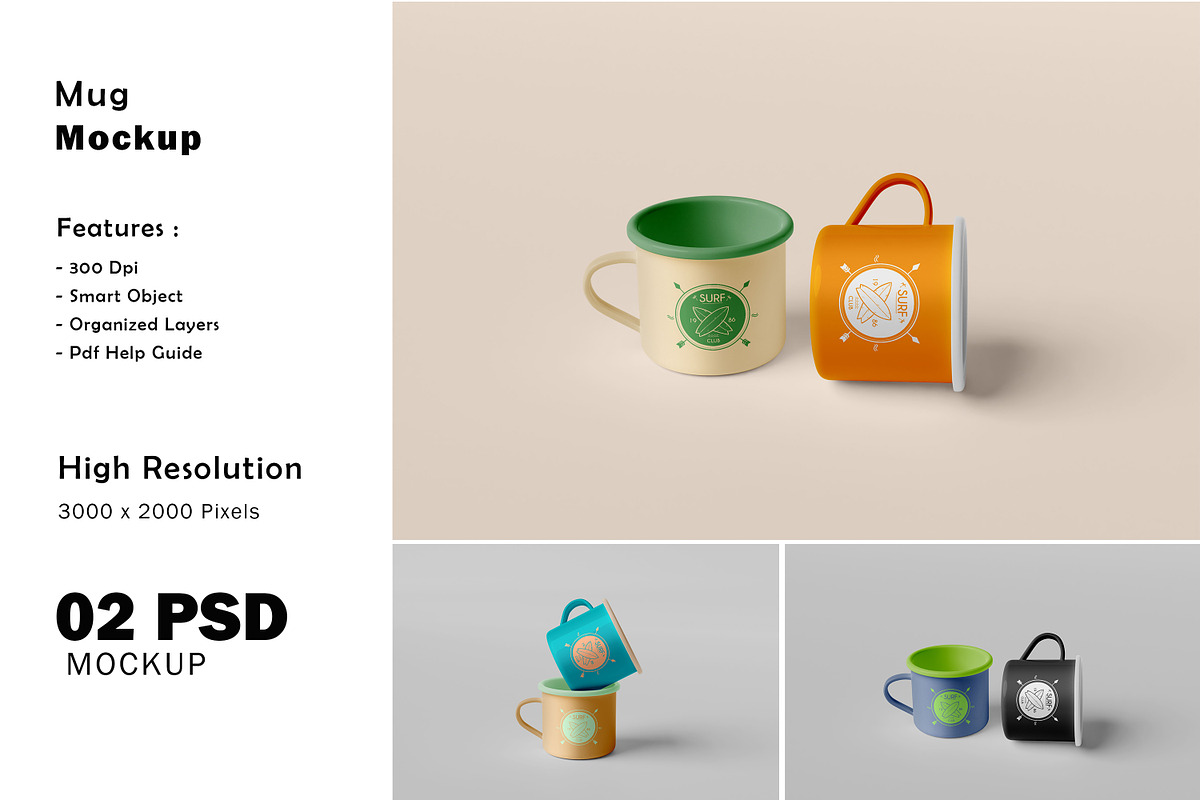Mug Mockup, a Household Mockup by Alhaytar (Photo 1 of 4)