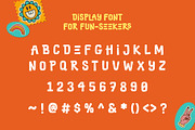 Rocket Turtle Funky Display Font, a Script Font by Fontura Design (Thumbnail 2 of 9)
