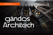 Qalget - Geometric Logo Font, a Sans Serif Font by twinstd (Thumbnail 8 of 9)