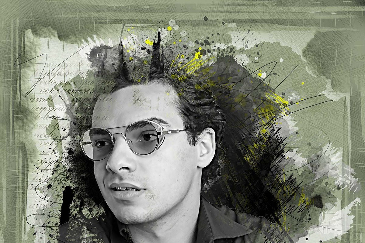 Mixed Media Wall Art Photo Effect, an Action Add-On by MRI STUDIO (Photo 8 of 18)