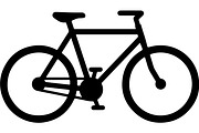 Bicycle Silhouette Vector Set, a Transportation Illustration by balal (Thumbnail 13 of 13)