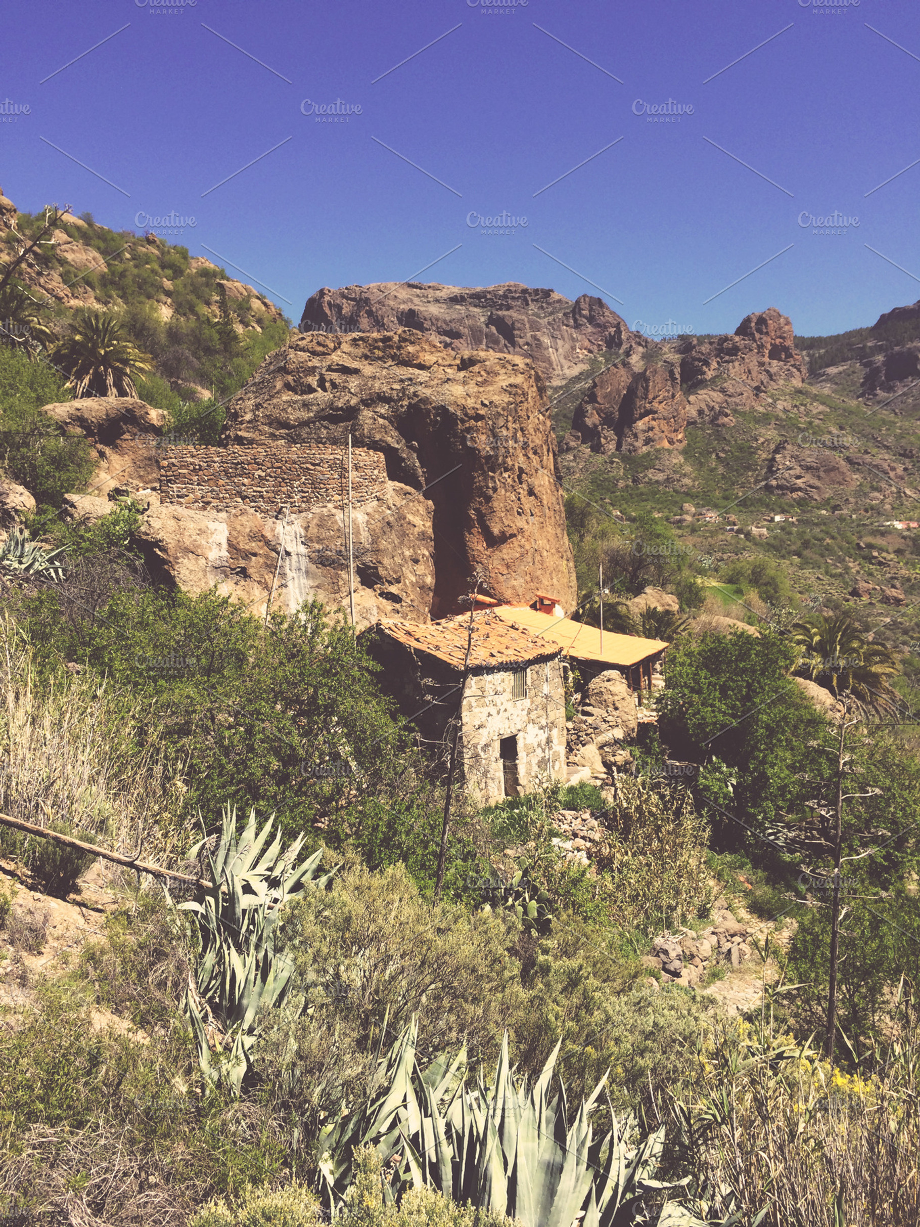 Wild West Landscape Of Gran Canaria Featuring Gran Canaria Canary Islands