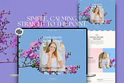 Therapist Squarespace Site Template, a Squarespace Template by Sofia Designs (Thumbnail 2 of 9)