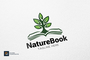 Nature Book - Logo Template