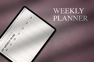 Simple Weekly Planner