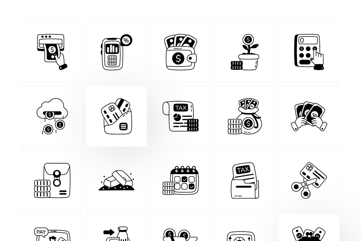 Money and Finance Icon Set, a Duotone Icon by Prosymbols (Photo 10 of 10)