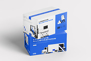 Logistic Shipping Illustration Art, a Solid Icon by Vectors Market (Thumbnail 3 of 9)