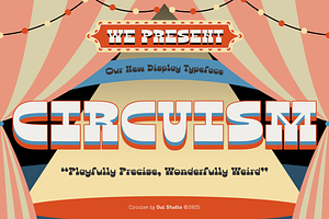 Circuism Playful Loop Font
