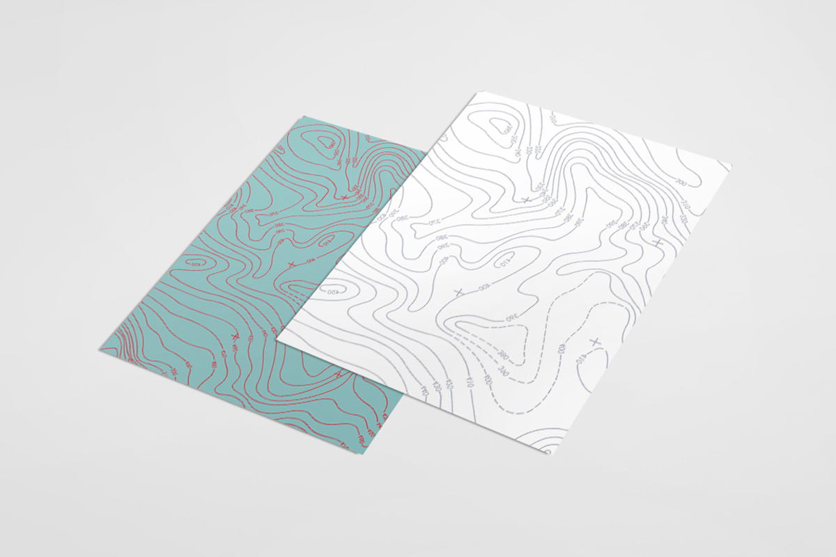 Contour Mapping, a Pattern Graphic by Hello Mart (Photo 11 of 33)