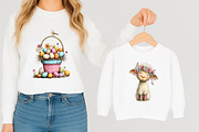 Whimsical Easter Clipart, an Illustration by designcity5 (Thumbnail 4 of 5)