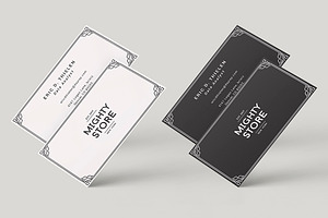 Border Business Card Design