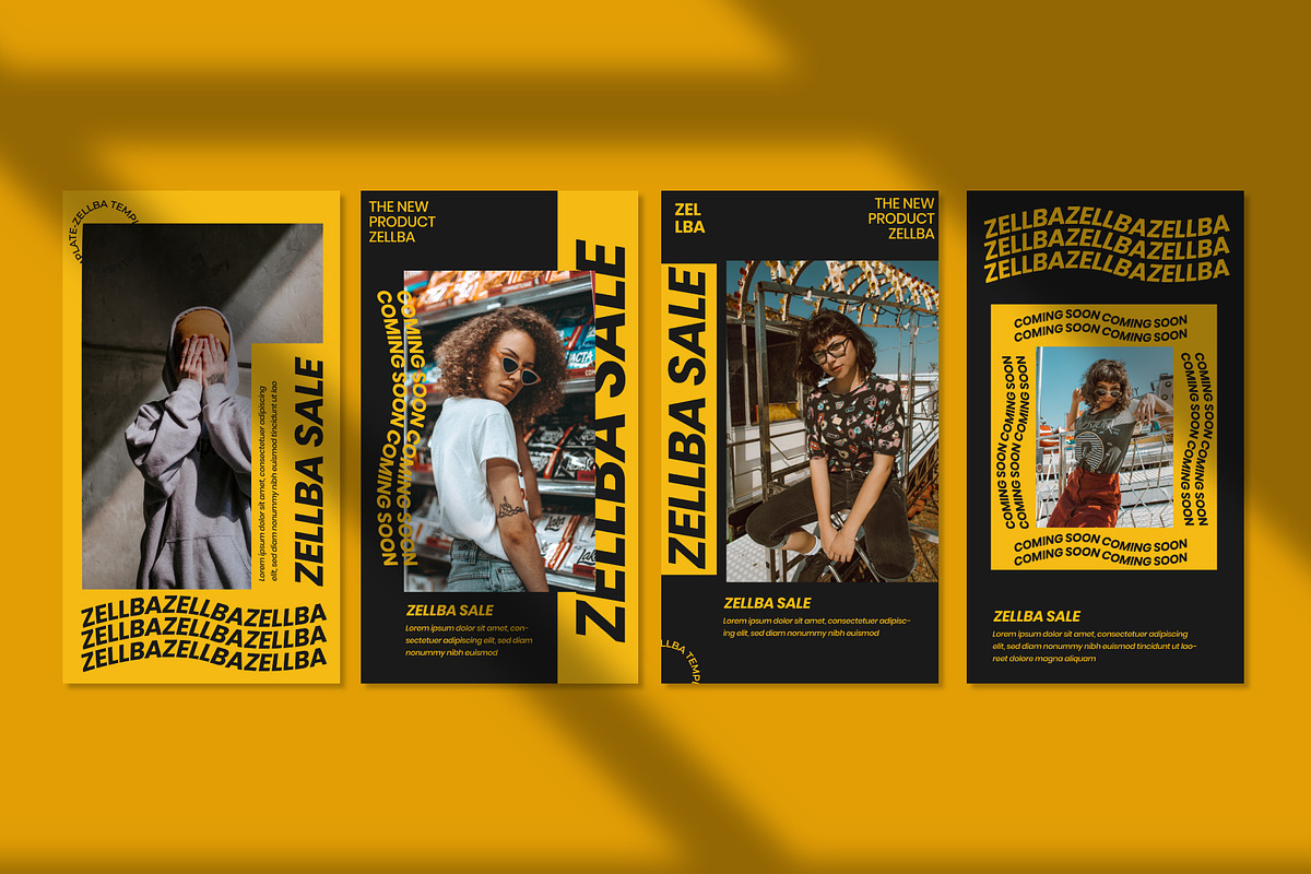 Zellba Urban Instagram Template, a Social Media Template by Compaq_Creative (Photo 10 of 10)