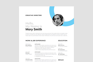 Simple Resume 1 Page