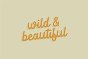 Jungle Giant Font Duo, a Script Font by Rachel Kick (Thumbnail 4 of 13)