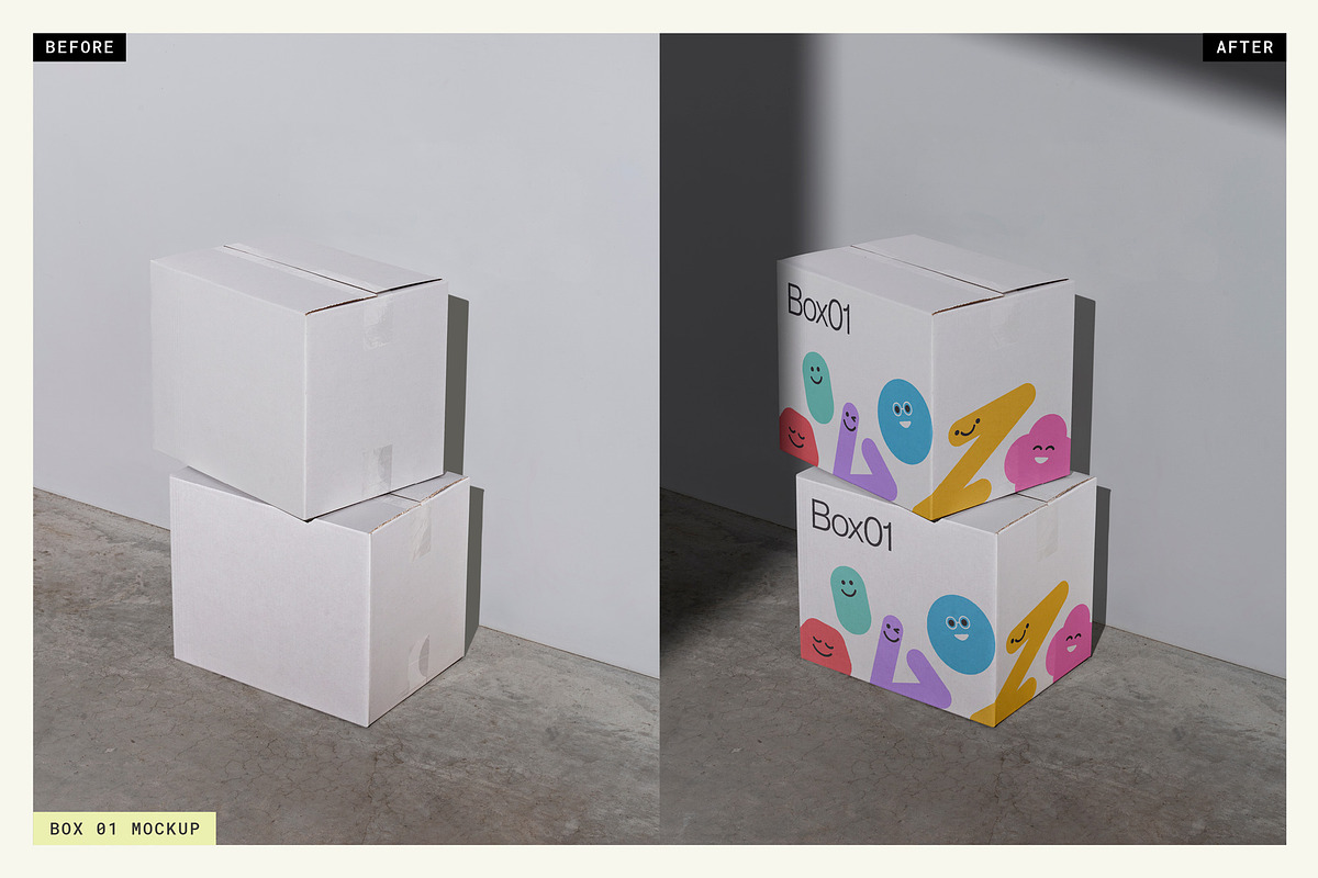 The Box Mockup Bundle, a Packaging Mockup by mockstar (Photo 2 of 9)