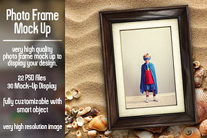Photo Frame Mock Up