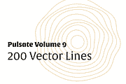 Pulsate Vol. 9 | 200 Vector Waves, an Object Graphic by invisiblelayer (Thumbnail 1 of 5)