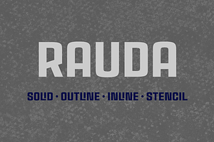 Rauda Font Family