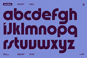Modino - Geometric Bauhaus Font, a Font by UppercapType (Thumbnail 2 of 10)