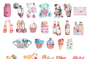 Lovely Watercolor Doodles, an Illustration by emine (Thumbnail 3 of 4)