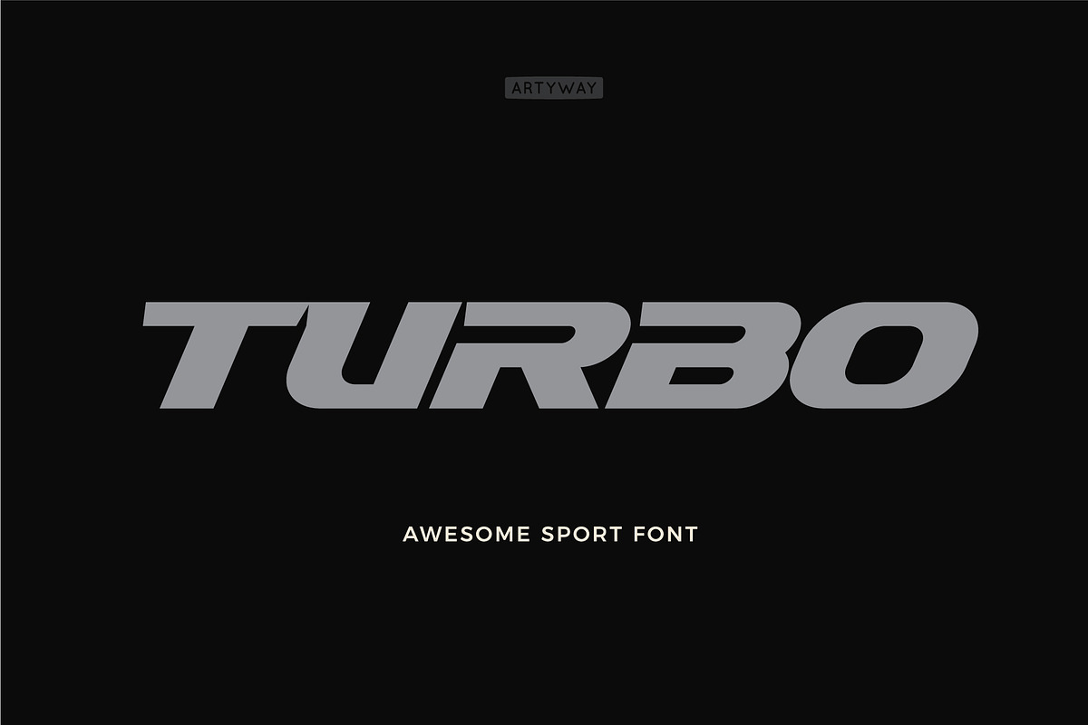 Sport Fonts Bundle / Save 83%, a Sans Serif Font by artyway (Photo 12 of 12)