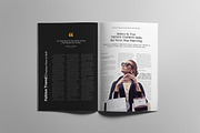 The Best Fashion Magazine Layout, a Magazine Template by Swayang (Thumbnail 10 of 18)