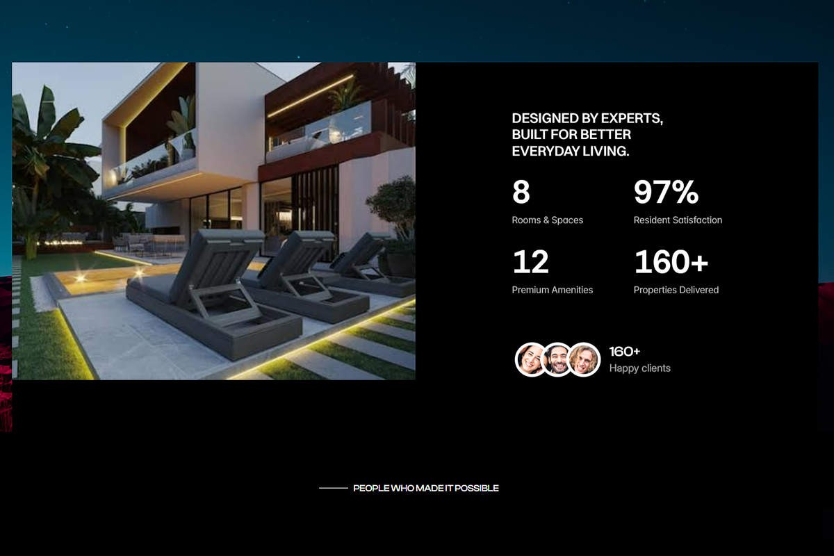 Premium Real Estate Framer Template, a Landing Page Template by Graphicuss (Photo 4 of 5)
