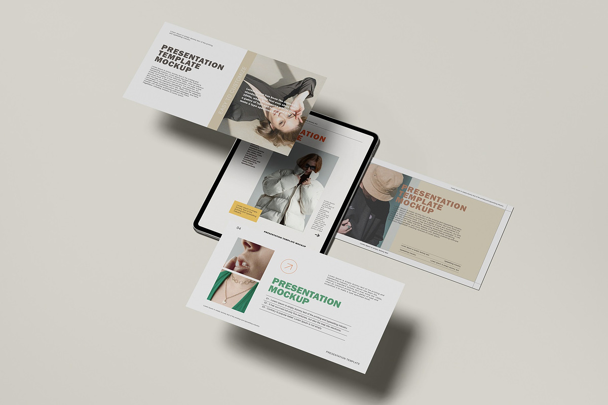 Slides Presentation Mockups, a Presentation Template by Tahtagraphic (Photo 6 of 17)