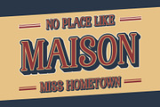 Helvine 3D, a Serif Font by Craft Supply Co. (Thumbnail 5 of 8)
