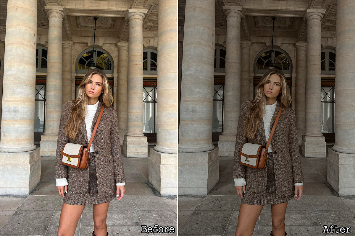 12 Dark Aesthetic Lightroom presets, a Preset Add-On by Presets by Yevhen (Photo 5 of 10)