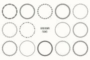 Line Doodle Brushes. Hand Borders., an Illustration by Krolja (Thumbnail 4 of 4)