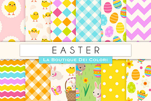 Easter Seamless Digital Paper