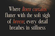 Rosmanic – Condensed Font, a Serif Font by Craft Supply Co. (Thumbnail 6 of 8)