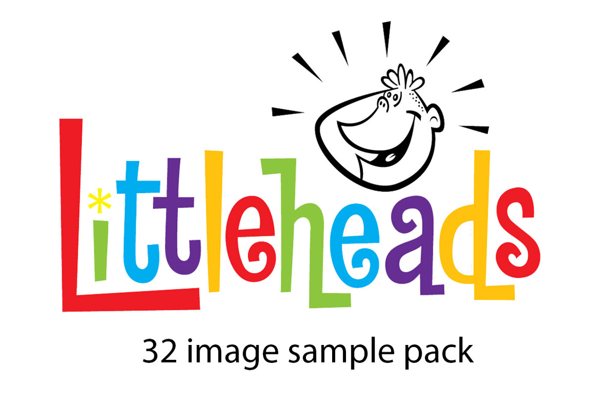 Littleheads Mini Pack, an Illustration by steckfigures (Photo 2 of 2)