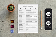 Minimalist Web Developer Resume, a Resume Template by SmmrDesign (Thumbnail 1 of 5)