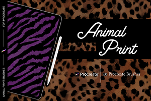 Animal Print brushes for Procreate