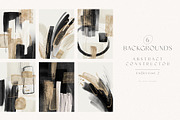 Abstract Black Gold Watercolor Shape, a Texture Graphic by Veris Studio (Thumbnail 9 of 16)