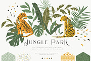 Jungle Park Collection, an Animal Illustration by Julia Dreams (Thumbnail 1 of 7)