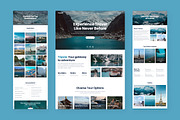 Tripvia - Travel Agency Website, an UI Kit Template by peterdraw (Thumbnail 2 of 7)