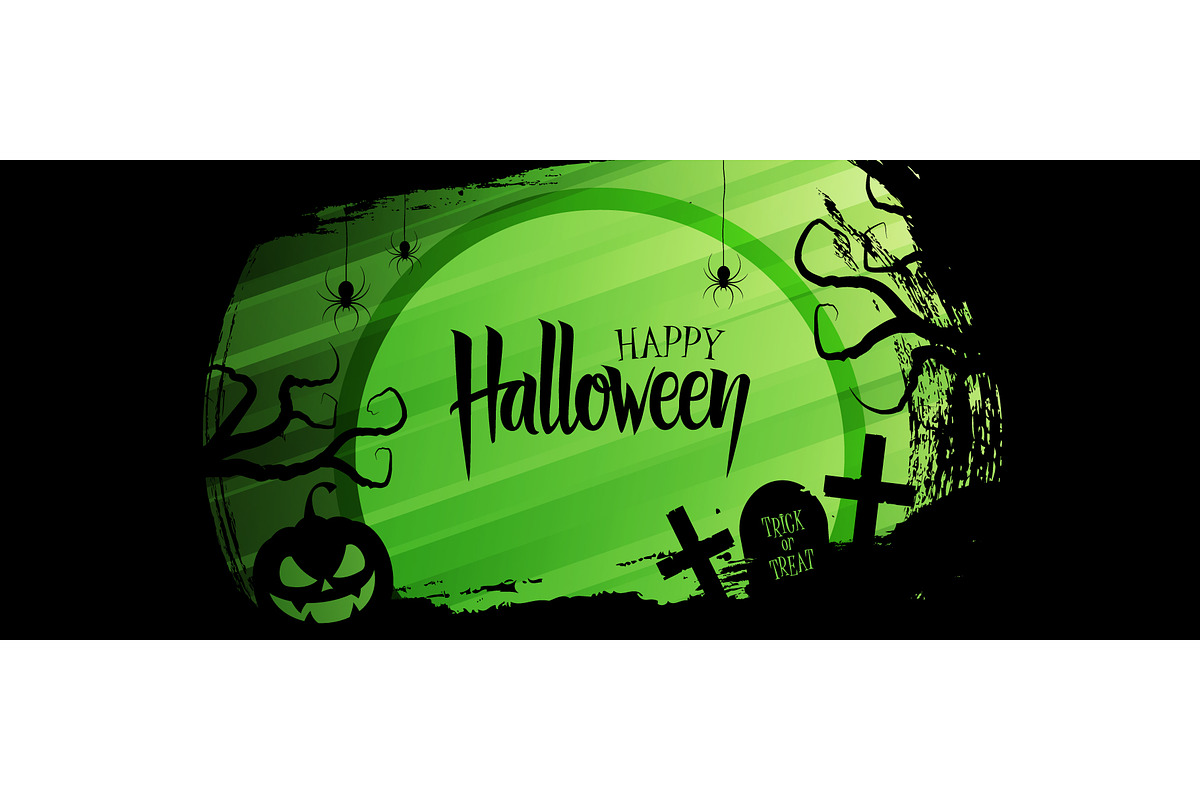 Halloween Set, a Seasonal Illustration by Finevector (Photo 2 of 4)