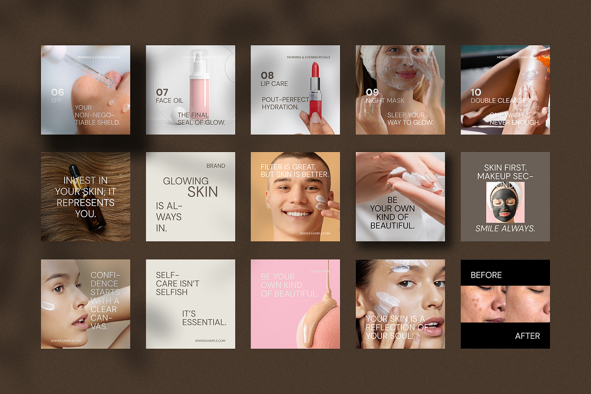 BEAUTY & FASHION social media Post, a Social Media Template by Artisan Vibes (Photo 7 of 9)