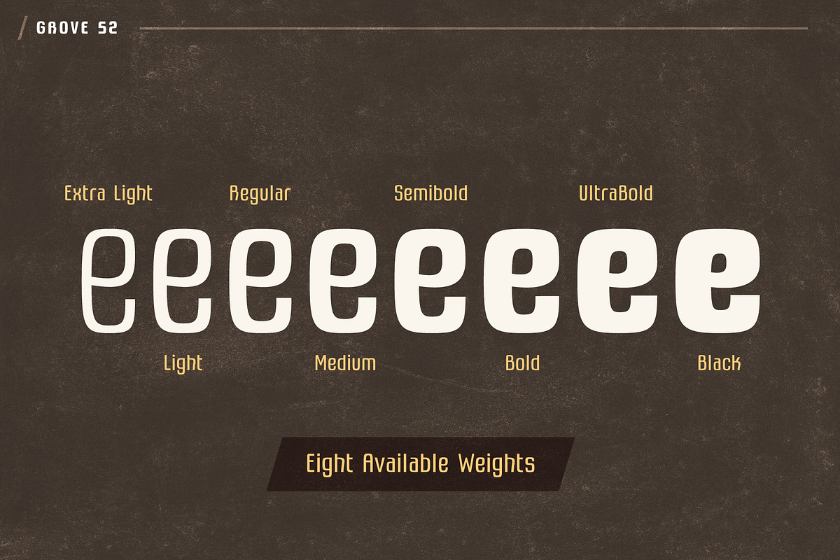 Grove 52 - Retro Agriculture Font, a Sans Serif Font by Parker Creative (Photo 8 of 10)