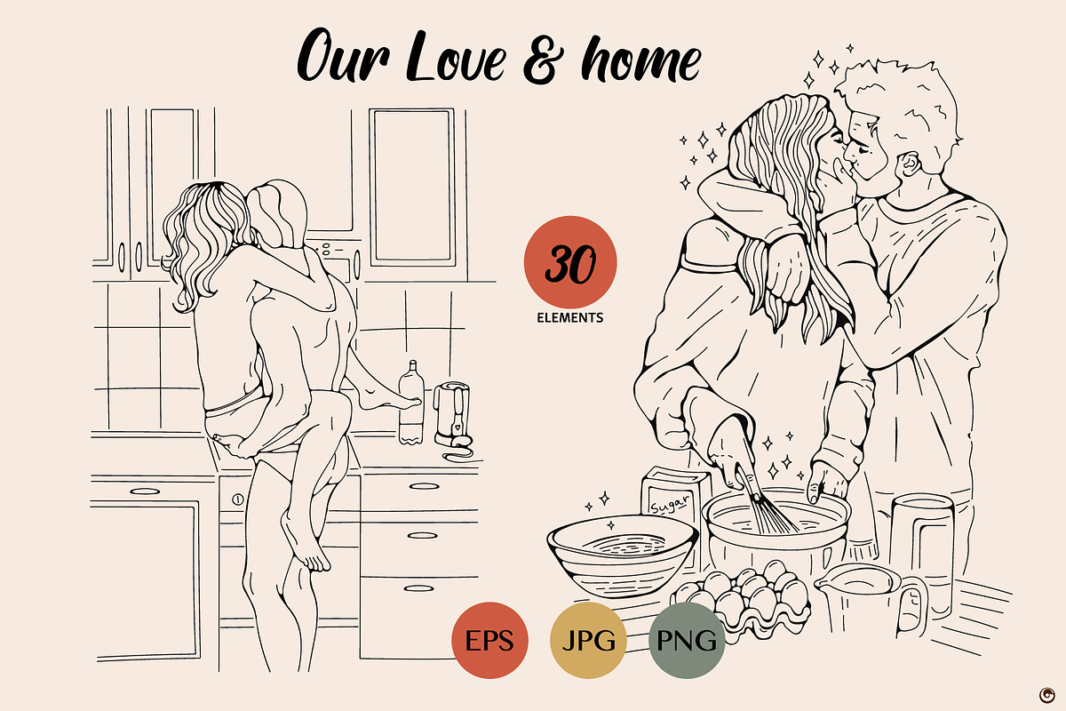 Our love and home, a Person Illustration by Olillia (Photo 5 of 14)