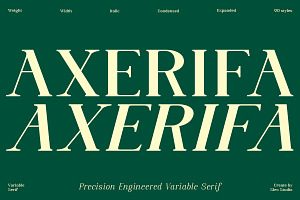 Axerifa Variable