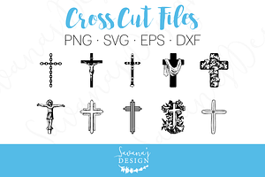 Cross SVG, EPS, DXF Cut Files, a Decorative Illustration by SavanasDesign