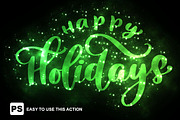 Christmas Text Effect PS Action, an Action Add-On by DESIGNAVO (Thumbnail 7 of 7)
