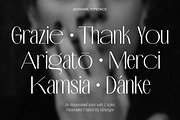 Signora Typeface, a Sans Serif Font by Glowtype (Thumbnail 12 of 12)